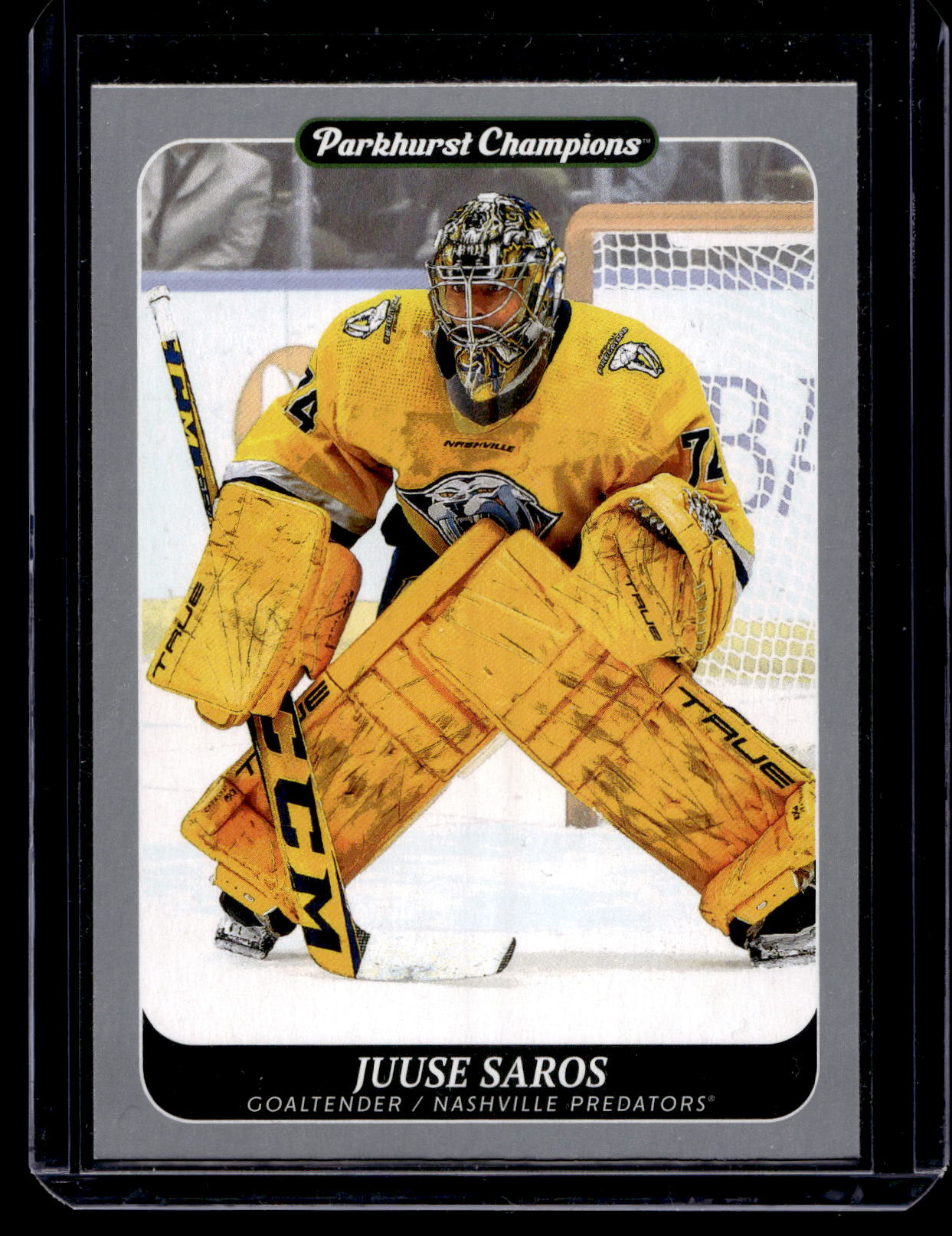 2023-24 Upper Deck Parkhurst Champions - Silver - Juuse Saros #83