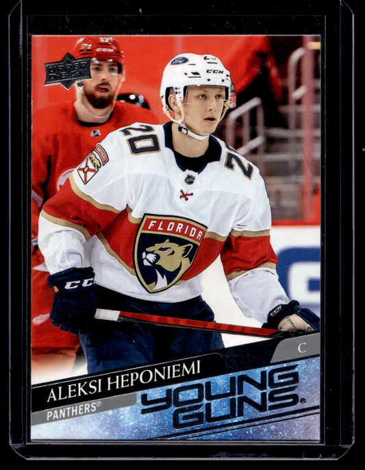 2020-21 Upper Deck Extended Series - Young Guns - Aleksi Heponiemi #716 RC