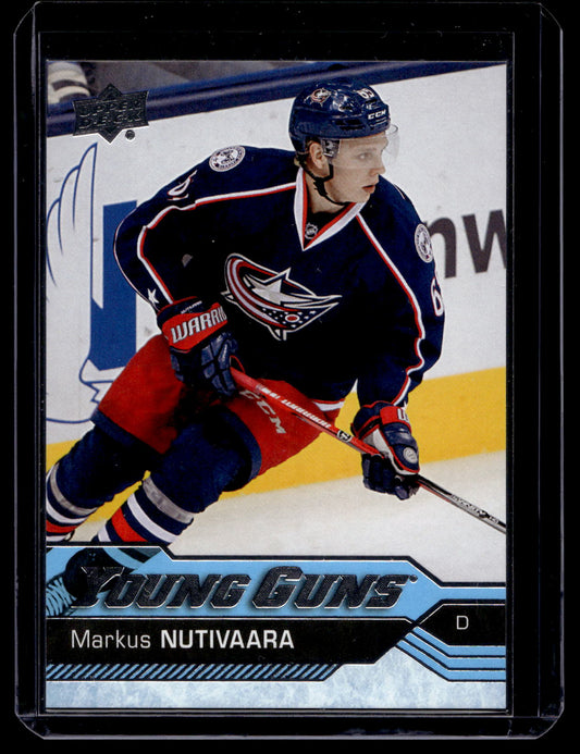 2016-17 Upper Deck Young Guns - Markus Nutivaara #457 RC