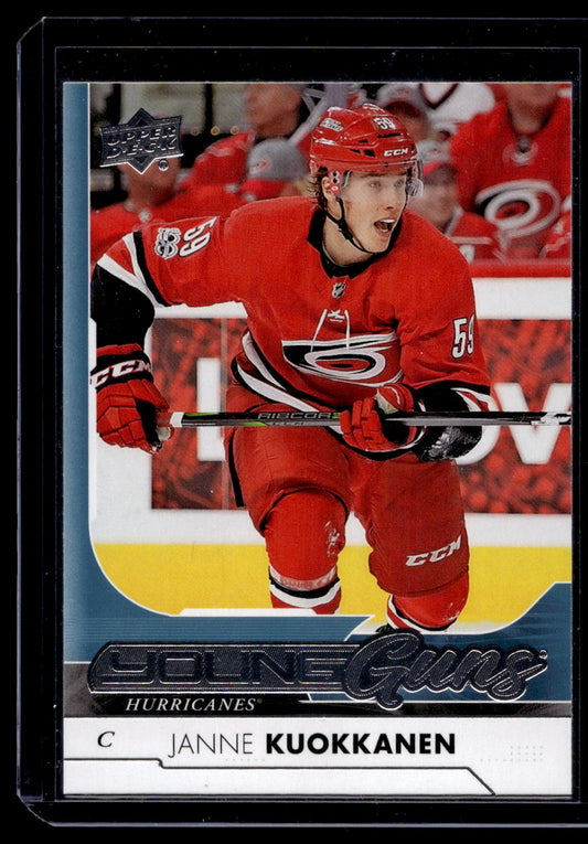 2017-18 Upper Deck Young Guns - Janne Kuokkanen #213 RC
