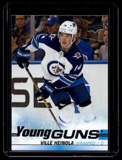 2019-20 Upper Deck Young Guns - Ville Heinola #204 RC