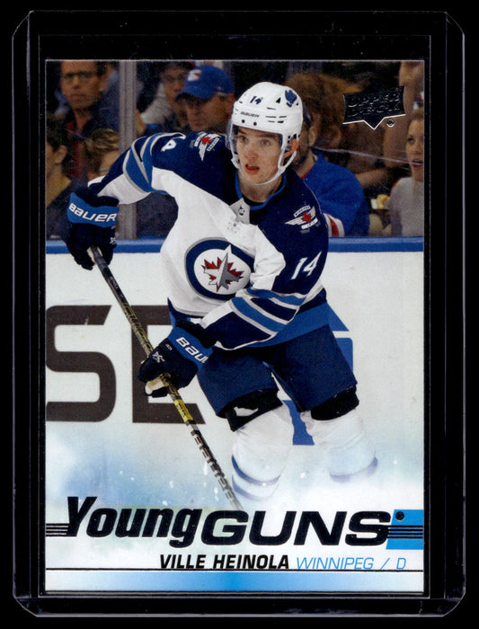 2019-20 Upper Deck Young Guns - Ville Heinola #204 RC