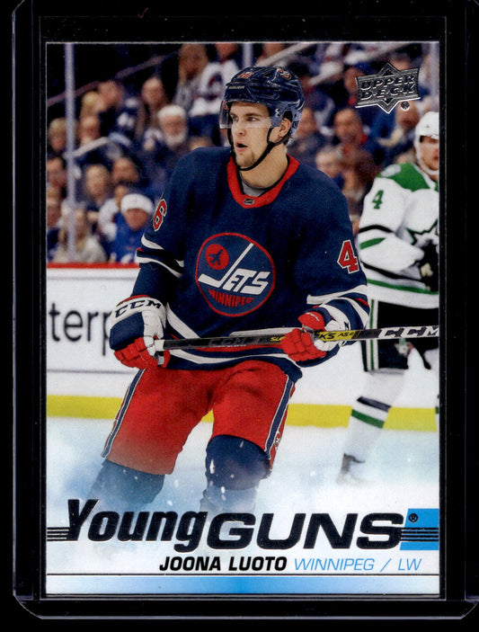 2019-20 Upper Deck Young Guns - Joona Luoto #487 RC