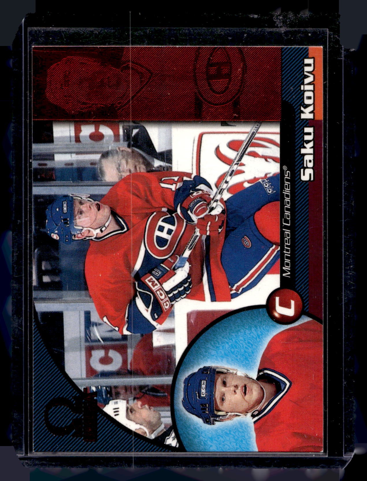 1998-99 Pacific Omega - Red - Saku Koivu #123