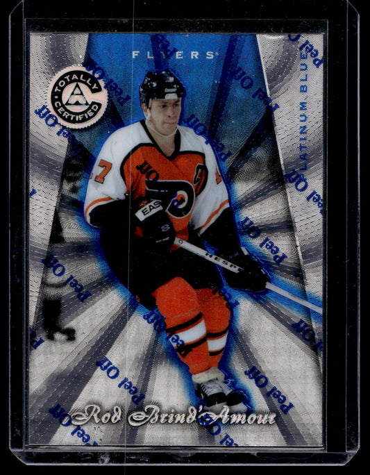 1997-98 Pinnacle Totally Certified - Executive Master Set - Platinum Blue - Rod Brind'Amour #93 XXXX/3099