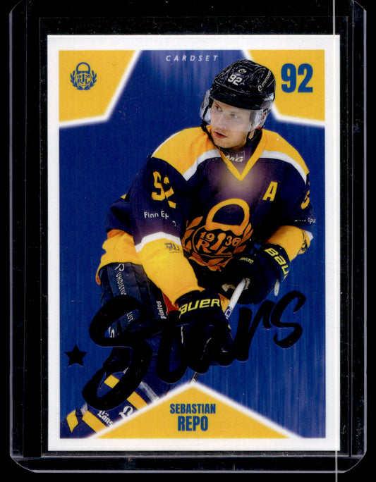 2023-24 Cardset - Stars Blue - Sebastian Repo #Stars9 /500