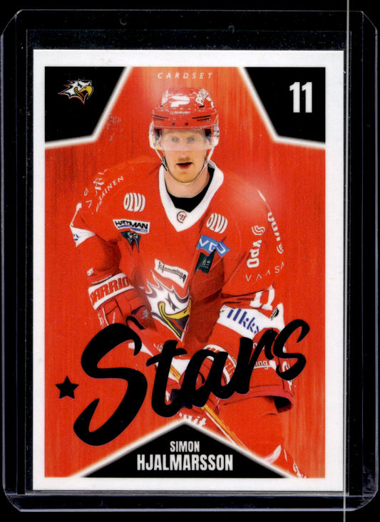 2023-24 Cardset - Stars Blue - Simon Hjalmarsson #Stars12 /500