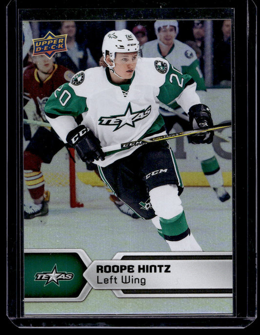 2017-18 Upper Deck AHL - Rainbow Foil - Roope Hintz #12