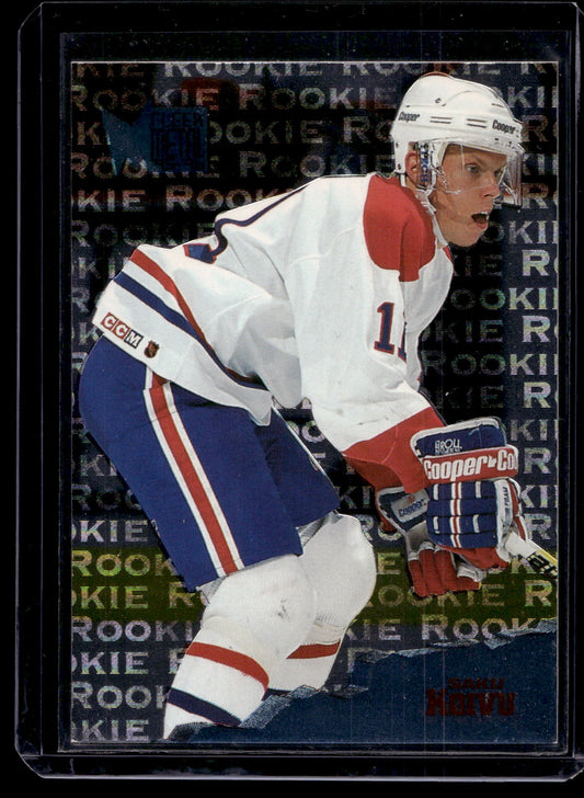 1995-96 Fleer Metal - Saku Koivu #180