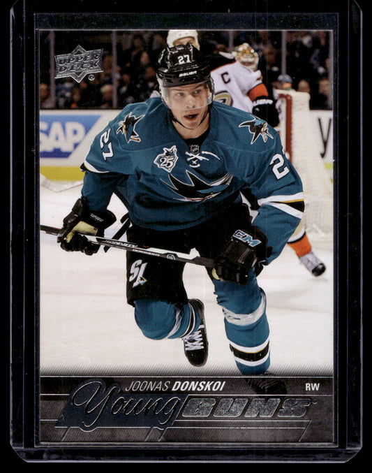 2015-16 Upper Deck Young Guns - Joonas Donskoi #230 RC