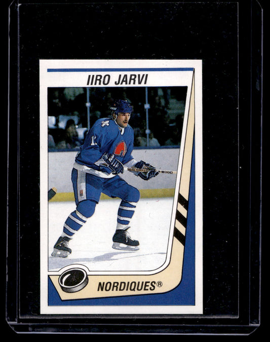 1989-90 Panini Album Stickers - Iiro Jarvi #329 RY