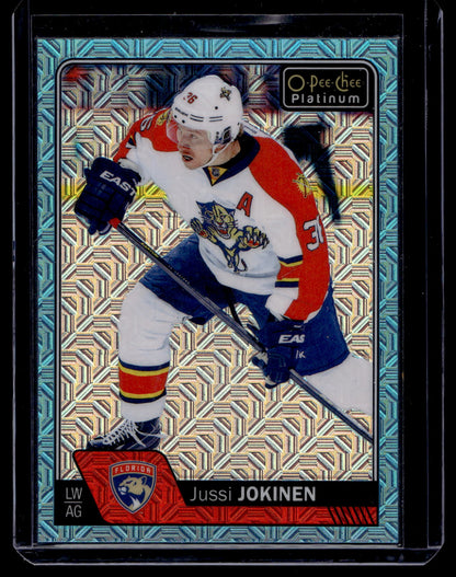 2016-17 Upper Deck O-Pee-Chee Platinum - Ice Blue Traxx - Jussi Jokinen #144