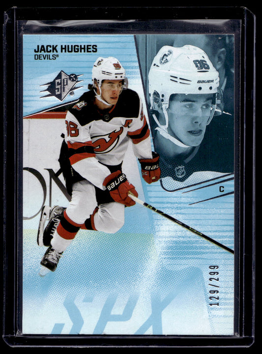 2022-23 Upper Deck SPx - Jack Hughes #31 /299