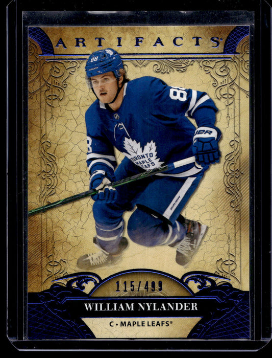 2020-21 Upper Deck Artifacts - Blue Sapphire - William Nylander #79 /499
