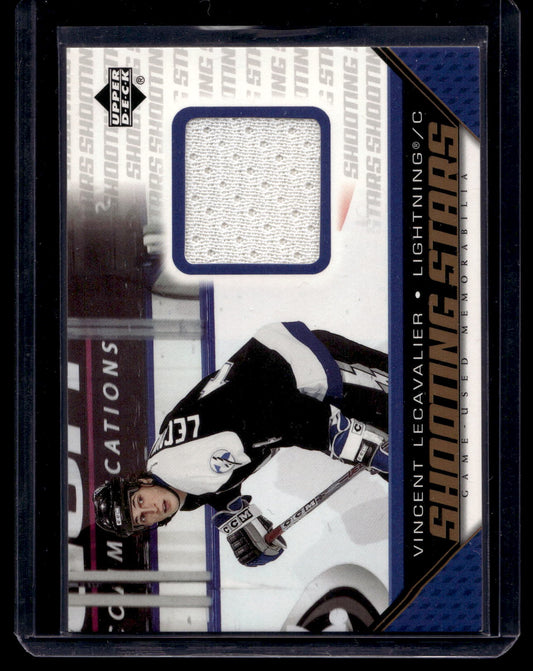 2005-06 Upper Deck - Shooting Stars Game-Used Memorabilia - Vincent Lecavalier #S-VL