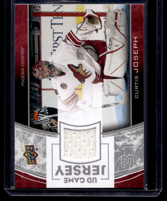 2013-14 Upper Deck - UD Game Jersey Series 1 - Curtis Joseph #GJ-CJ