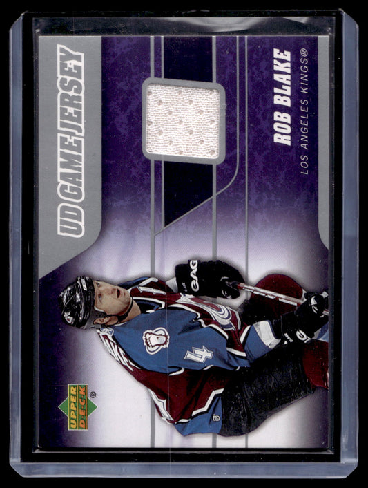 2006-07 Upper Deck - UD Game Jersey - Rob Blake #J-BL