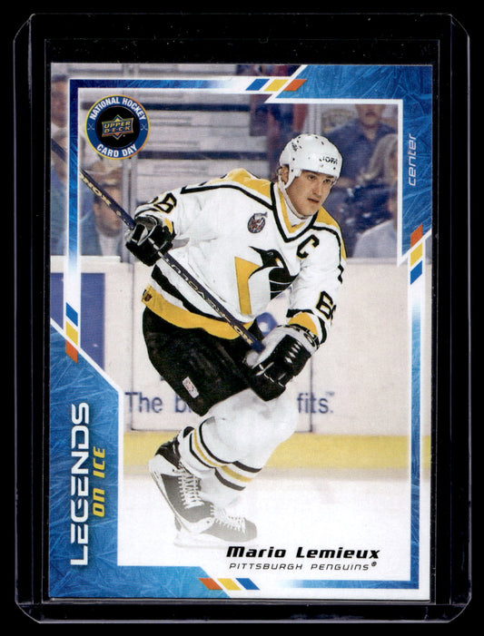 2024 Upper Deck National Hockey Card Day - Legends on Ice - Mario Lemieux #NHCD-21