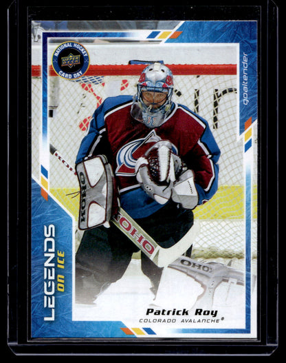 2024 Upper Deck National Hockey Card Day - Legends on Ice - Patrick Roy #NHCD-23