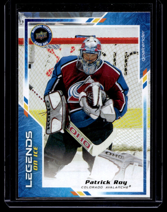 2024 Upper Deck National Hockey Card Day - Legends on Ice - Patrick Roy #NHCD-23