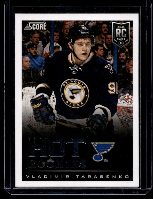 2013-14 Score - Hot Rookies - Vladimir Tarasenko #647 RC