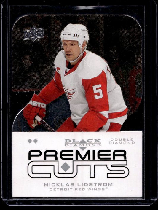 2008-09 Upper Deck Black Diamond - Premier Die-Cuts - Nicklas Lidstrom #PDC35