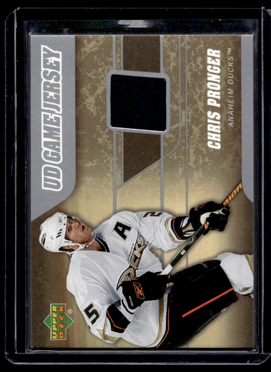 2006-07 Upper Deck - UD Game Jersey - Chris Pronger #J2-CP