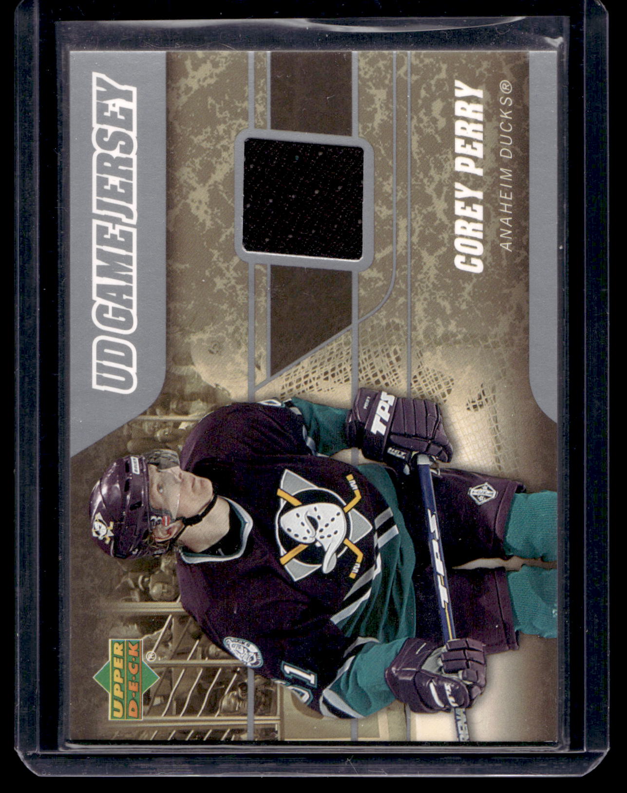 2006-07 Upper Deck - UD Game Jersey - Corey Perry #J-CP