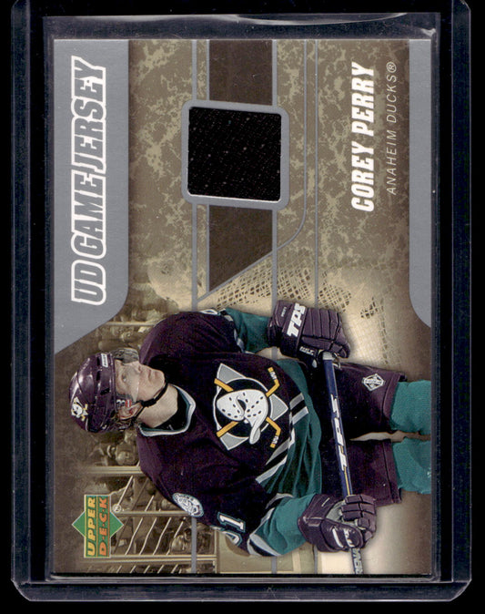 2006-07 Upper Deck - UD Game Jersey - Corey Perry #J-CP