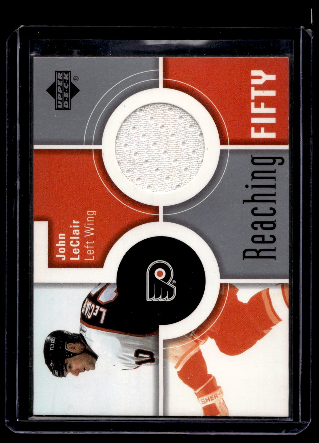 2002-03 Upper Deck - Reaching 50 - John Leclair #50-JL