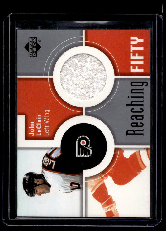 2002-03 Upper Deck - Reaching 50 - John Leclair #50-JL