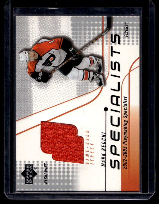 2002-03 Upper Deck - Specialists - Mark Recchi #S-MR