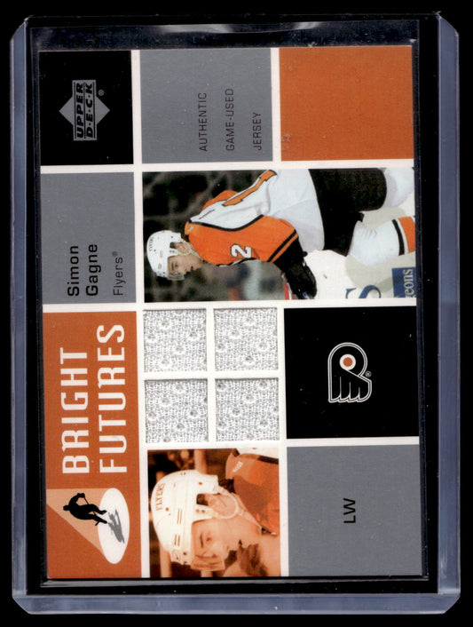 2002-03 Upper Deck - Bright Futures - Simon Gagne #BF-SG