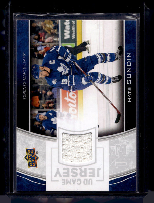 2013-14 Upper Deck - UD Game Jersey Series 2 - Mats Sundin #GJ-SU