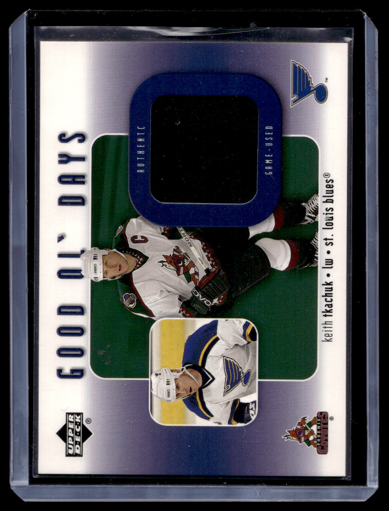 2002-03 Upper Deck - Good Ol' Days - Keith Tkachuk #GO-KT