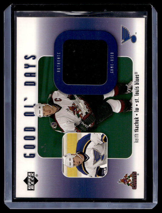 2002-03 Upper Deck - Good Ol' Days - Keith Tkachuk #GO-KT