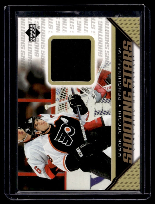 2005-06 Upper Deck - Shooting Stars Game-Used Memorabilia - Mark Recchi #S-RE