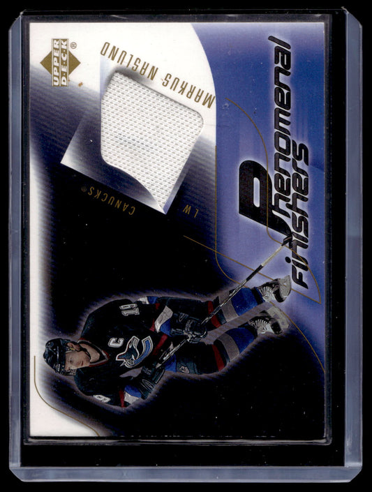 2001-02 Upper Deck - Phenomenal Finishers - Markus Naslund #PF-MN