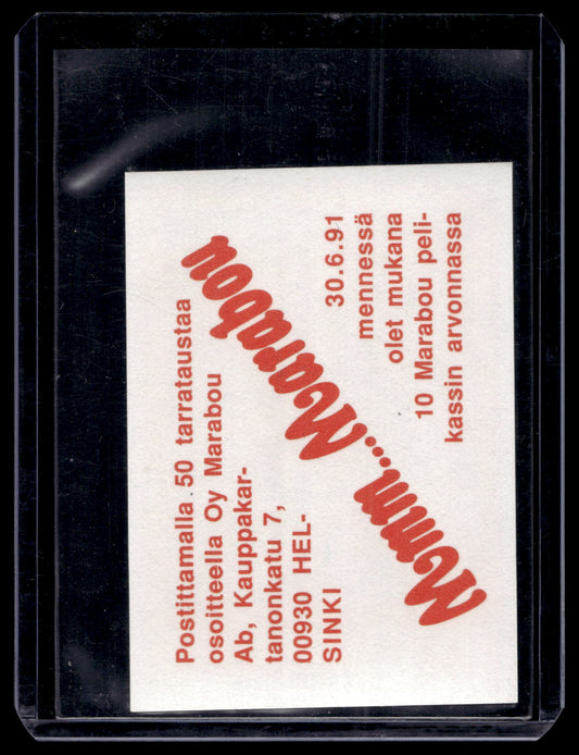 1991 Semic Marabou - Al Macinnis #57