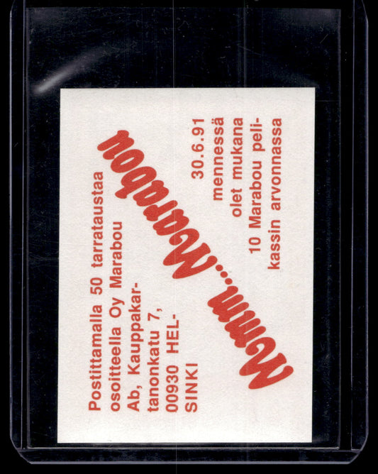 1991 Semic Marabou - Scott Stevens #56