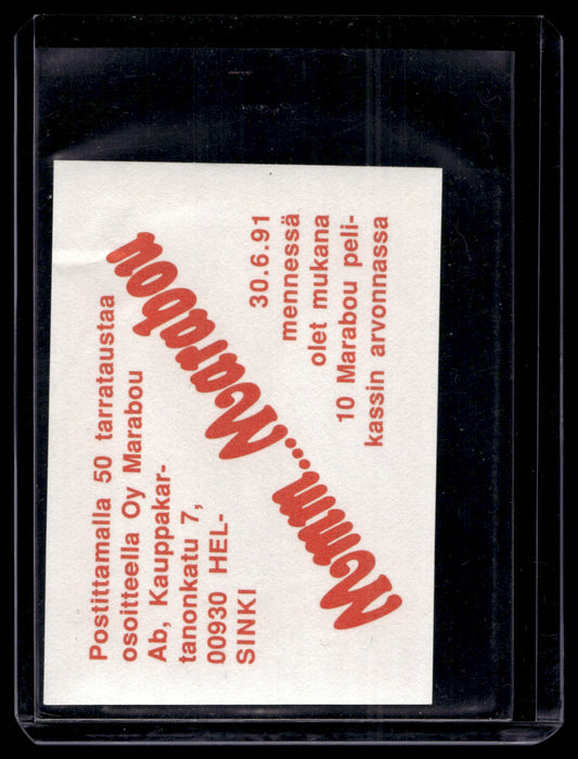 1991 Semic Marabou - Paul Coffey #58