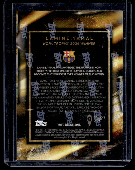 2024 Topps Now Ballon D'or - Lamine Yamal