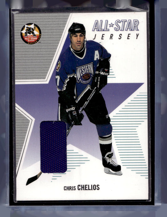 2002-03 In the Game Be A Player Memorabilia - All-Star Jerseys - Chris Chelios #ASJ-08