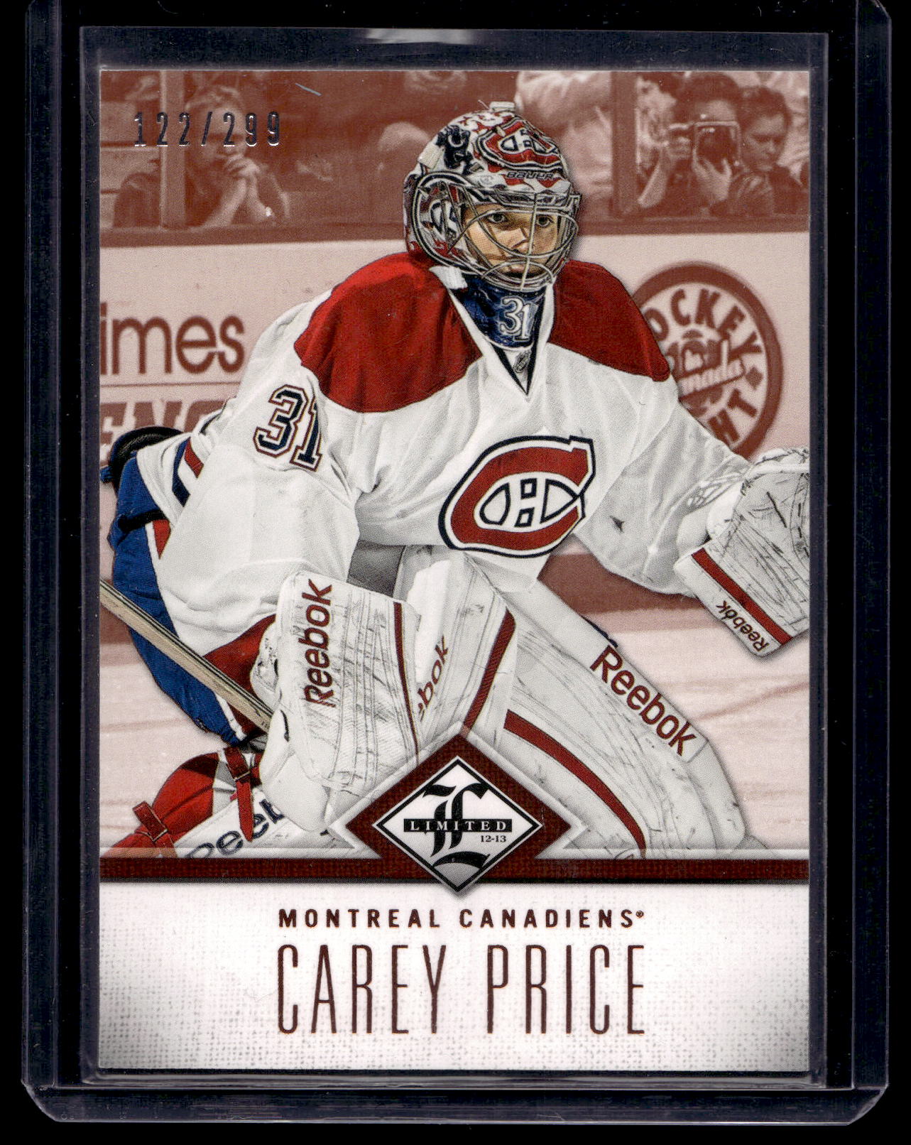 2012-13 Panini Limited - Carey Price #36 /299