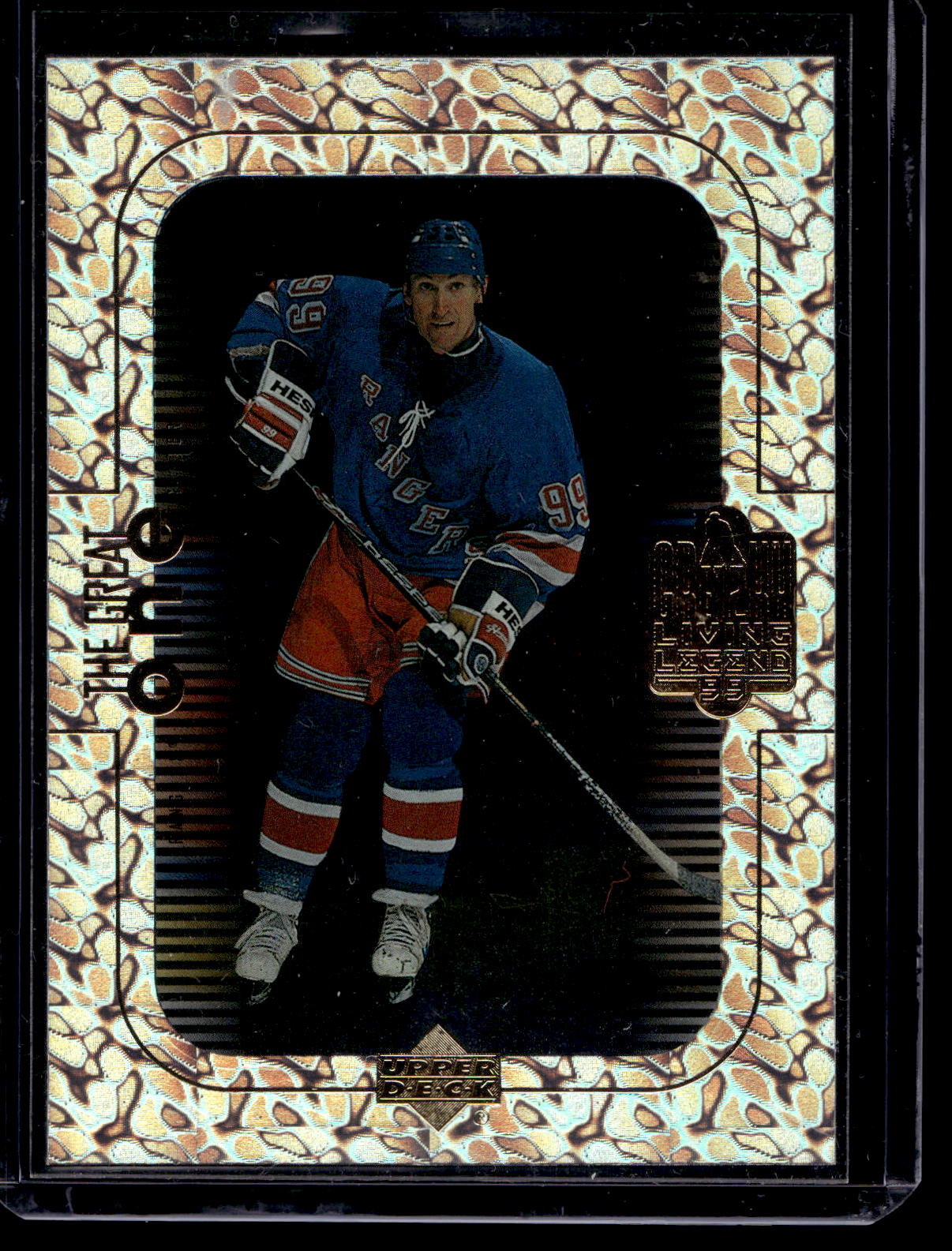 1999 Upper Deck Gretzky Living Legend - The Great One - Wayne Gretzky #GO1