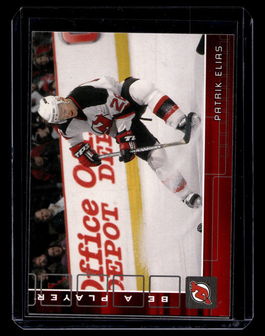 2001-02 In the Game Be A Player Memorabilia - Ruby - Patrik Elias #288 /200