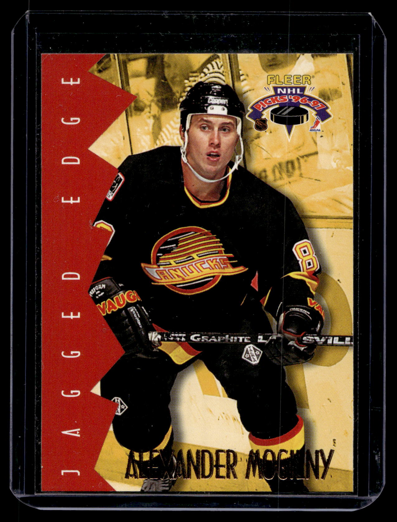 1996-97 Fleer NHL Picks - Jagged Edge - Alexander Mogilny #3