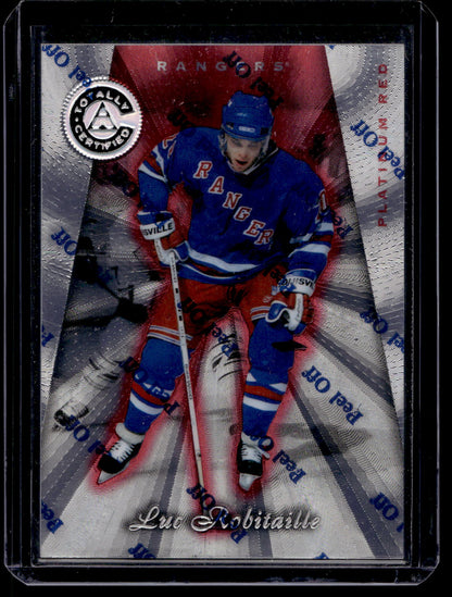 1997-98 Pinnacle Totally Certified - Platinum Red - Luc Robitaille #92 /6199