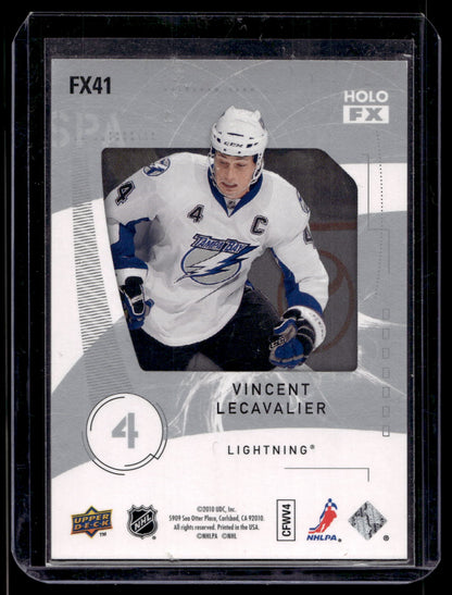 2009-10 Upper Deck SP Authentic - Holo FX - Vincent Lecavalier #FX41