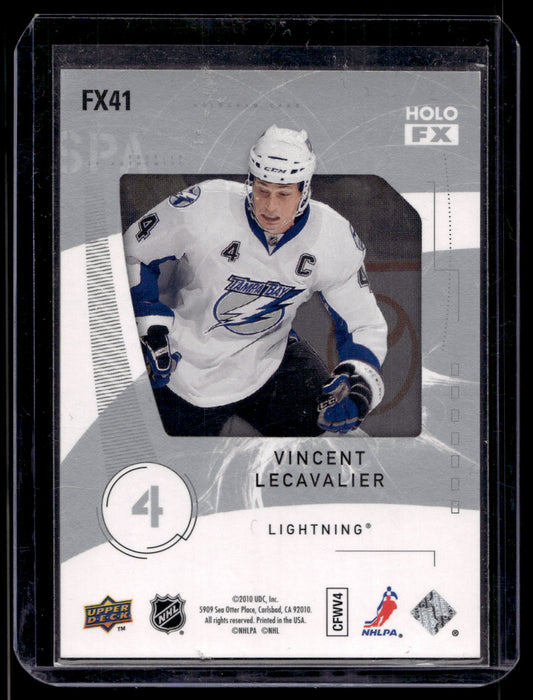 2009-10 Upper Deck SP Authentic - Holo FX - Vincent Lecavalier #FX41